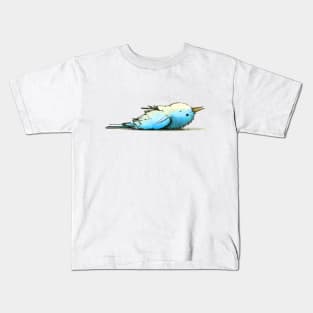 The Blue Bird Social Media is Dead to Me, No. 5 Kids T-Shirt